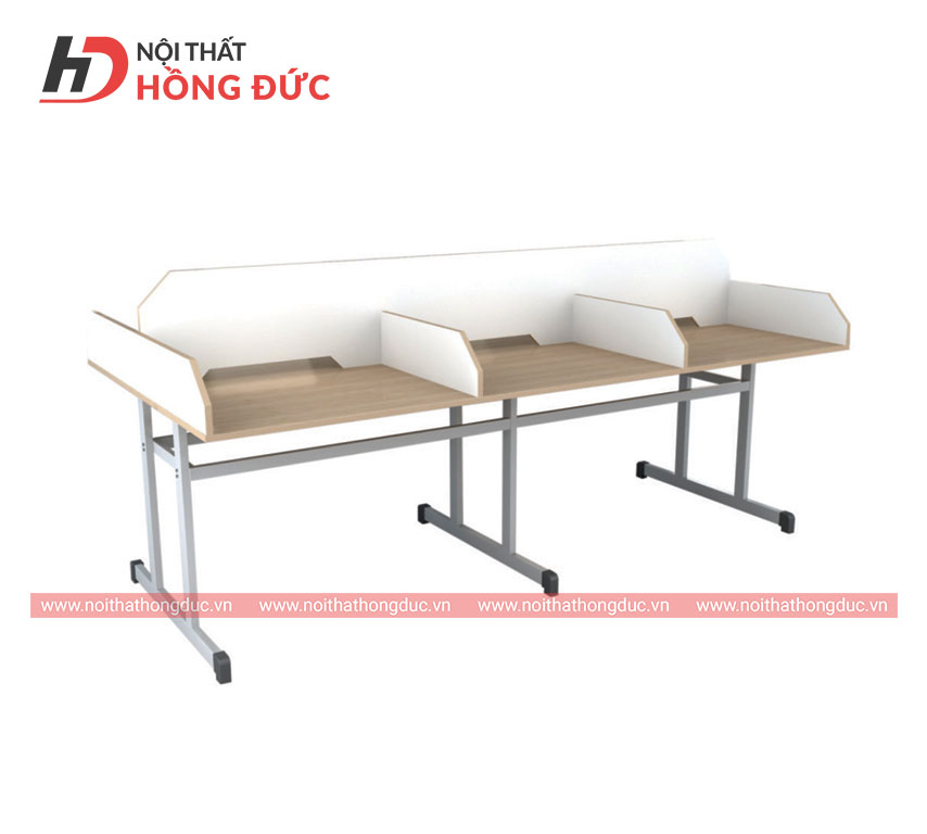 Ban-doc-thu-vien-6-cho-18C2K Bàn đọc thư viện 6 chỗ 18C2K