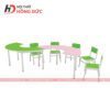 Bàn mầm non gỗ công nghiệp HMN01D