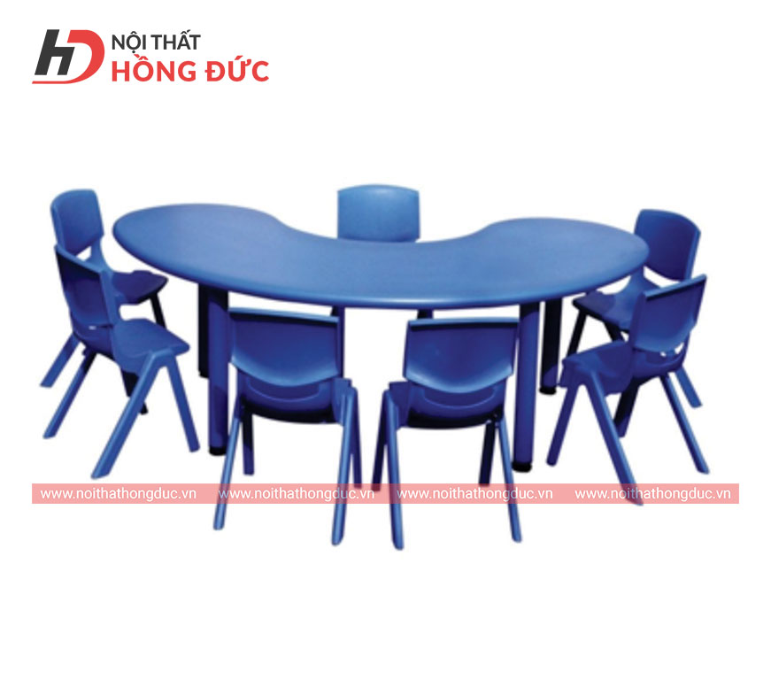 Ban-mau-giao-nhua-cao-cap-HMN01K Bàn mẫu giáo nhựa cao cấp HMN01K