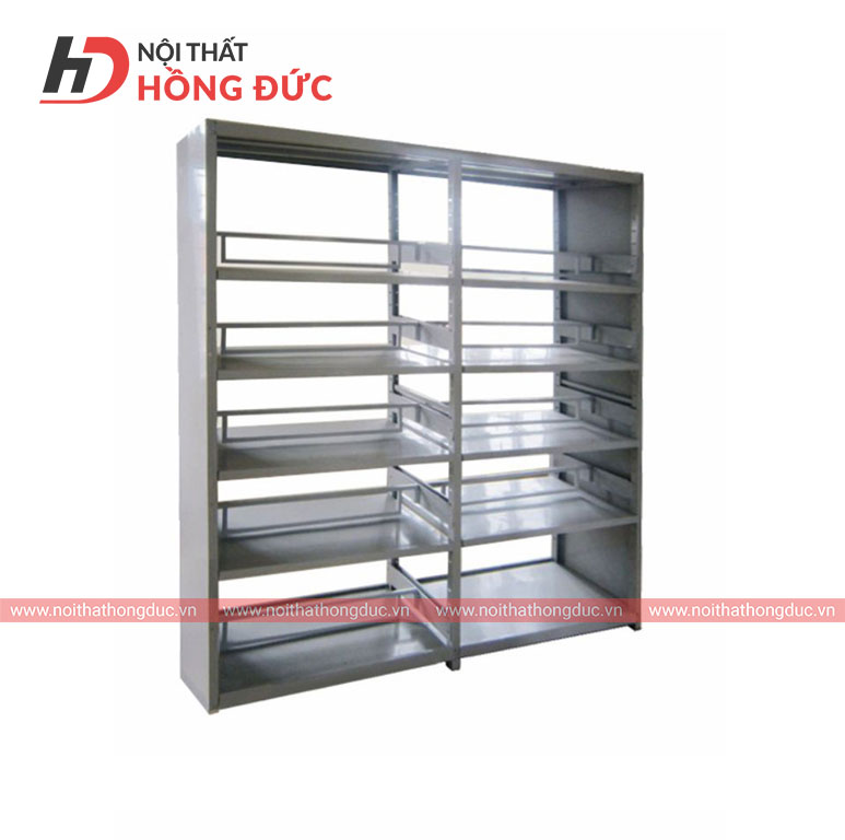 Gia-sat-thu-vien-co-chan-sach-HTVS11 Giá sắt thư viện có chắn sách HTVS11