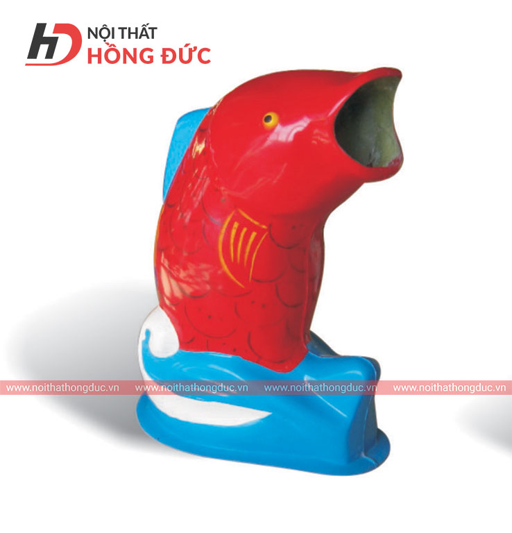 Thung-rac-ca-chep-HMAY45A Thùng rác cá chép HMAY45A