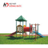 Nhà chòi cầu trượt ống chui HDC101