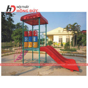 Nhà chòi cầu trượt đôi HMAY22