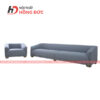 Sofa bộ nỉ văng màu xám nhạt