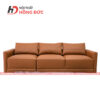 Sofa da văng màu cam đậm tại thanh hóa