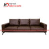 Sofa gỗ óc chó da cao cấp