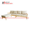 Sofa gỗ tần bì đệm nỉ cao cấp