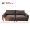 Sofa nỉ văng màu nâu đất nhạt