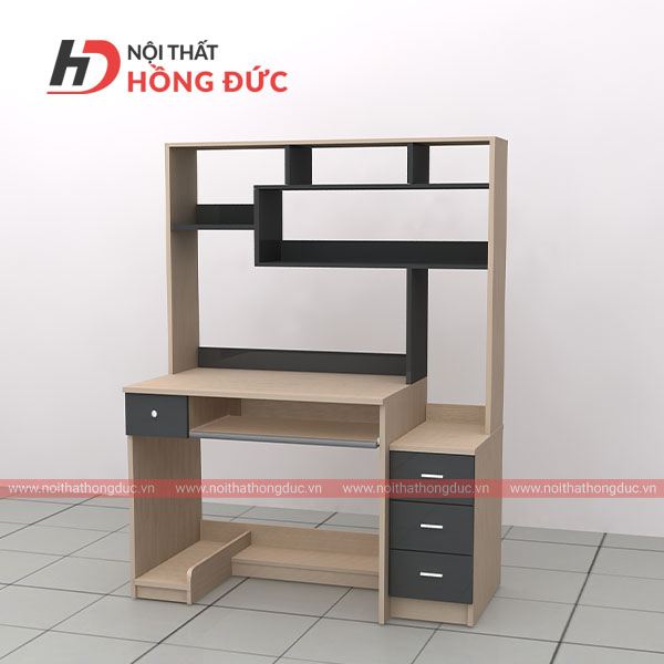 ban-hoc-gia-sach-hbt38m bàn học giá sách