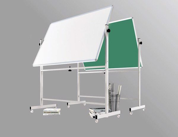 Bảng từ 2 mặt xanh trắng