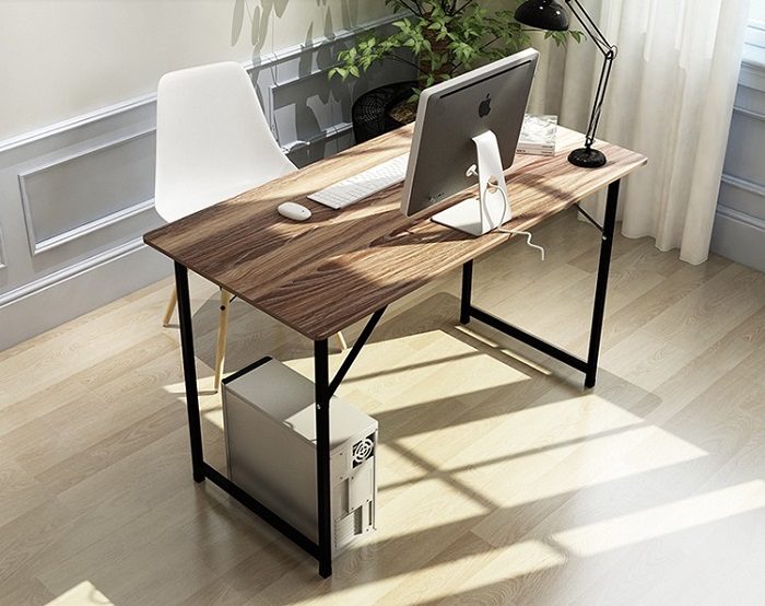 Bàn làm việc chân sắt 1m6