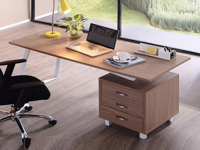 Bàn làm việc gỗ công nghiệp