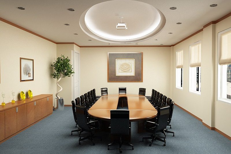 Bố trí bàn họp hợp phong thủy