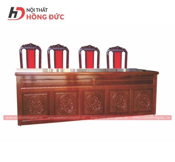 Bàn chủ tọa gỗ tự nhiên