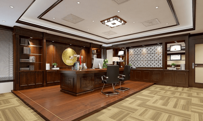 Thiết kế nội thất phòng tổng giám đốc