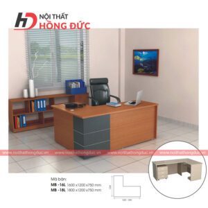 Bàn làm việc chữ L MB18L