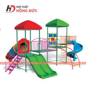 Bộ liên hoan cầu trượt 2 khối HMAY27A