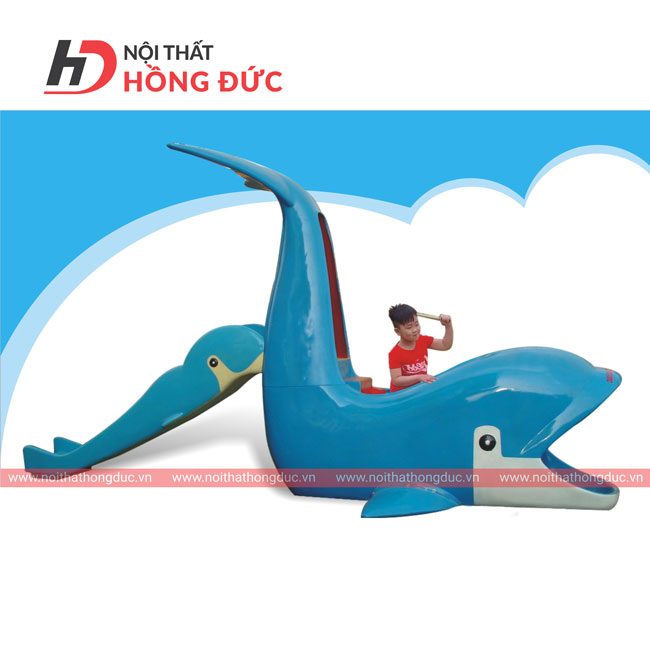 cau-truot-me-con-ca-heo-hmay28 Cầu trượt mẹ con cá heo HMAY28