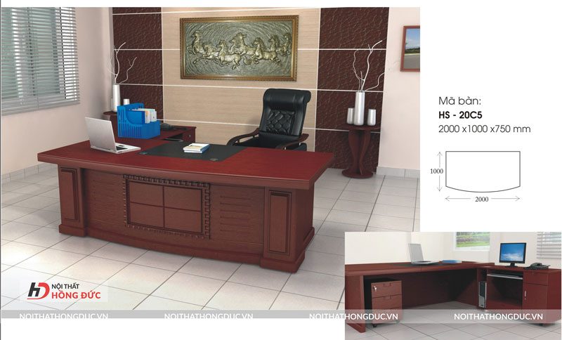 Bàn làm việc giám đốc mệnh thổ