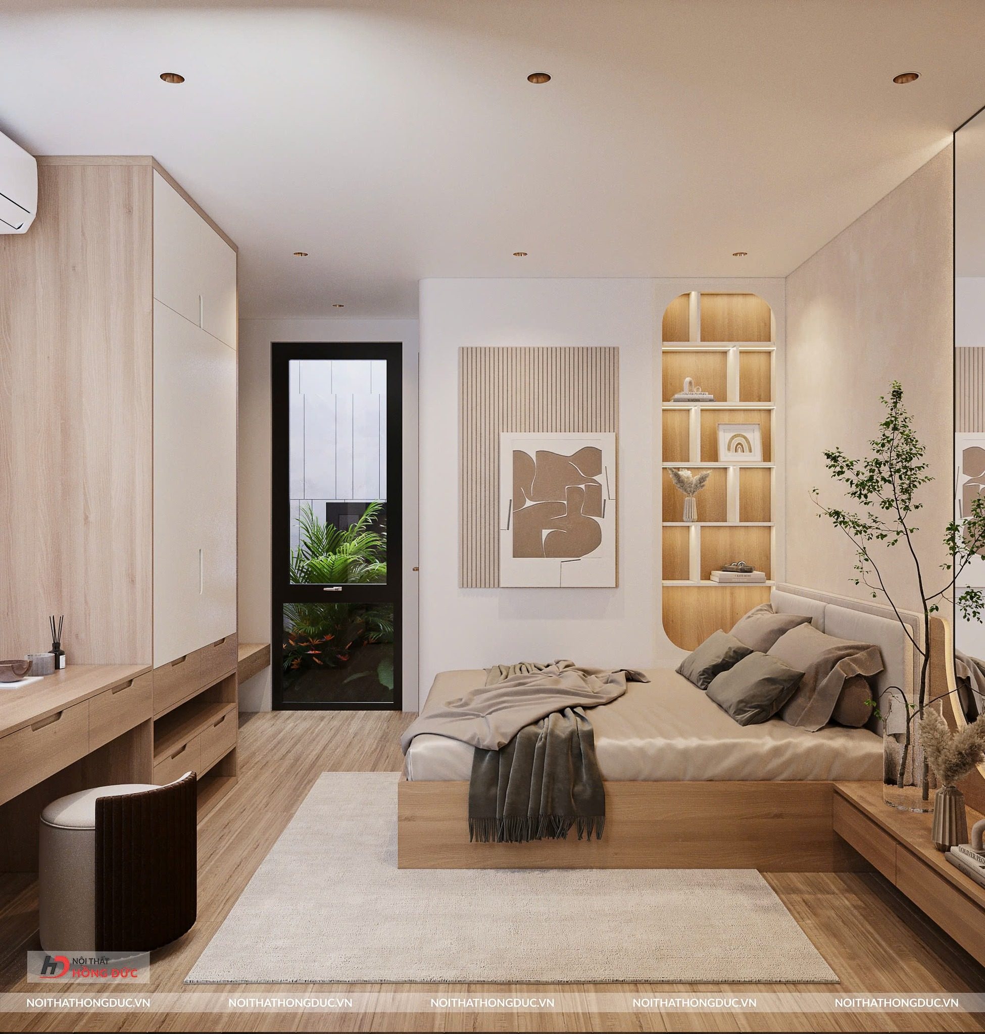 Nhà Phố Nghi Sơn Ứng Dụng Gỗ An Cường