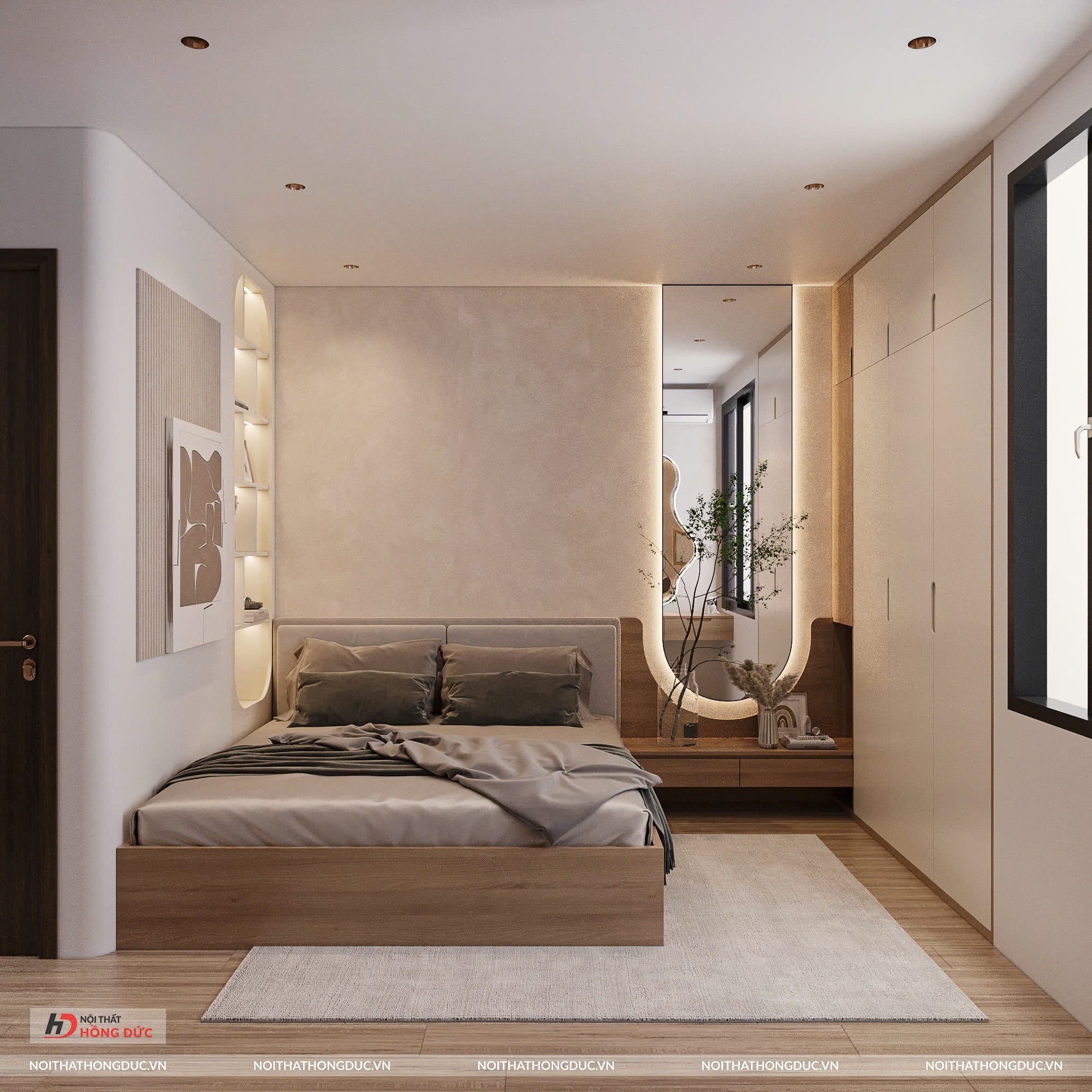 Nhà Phố Nghi Sơn Ứng Dụng Gỗ An Cường