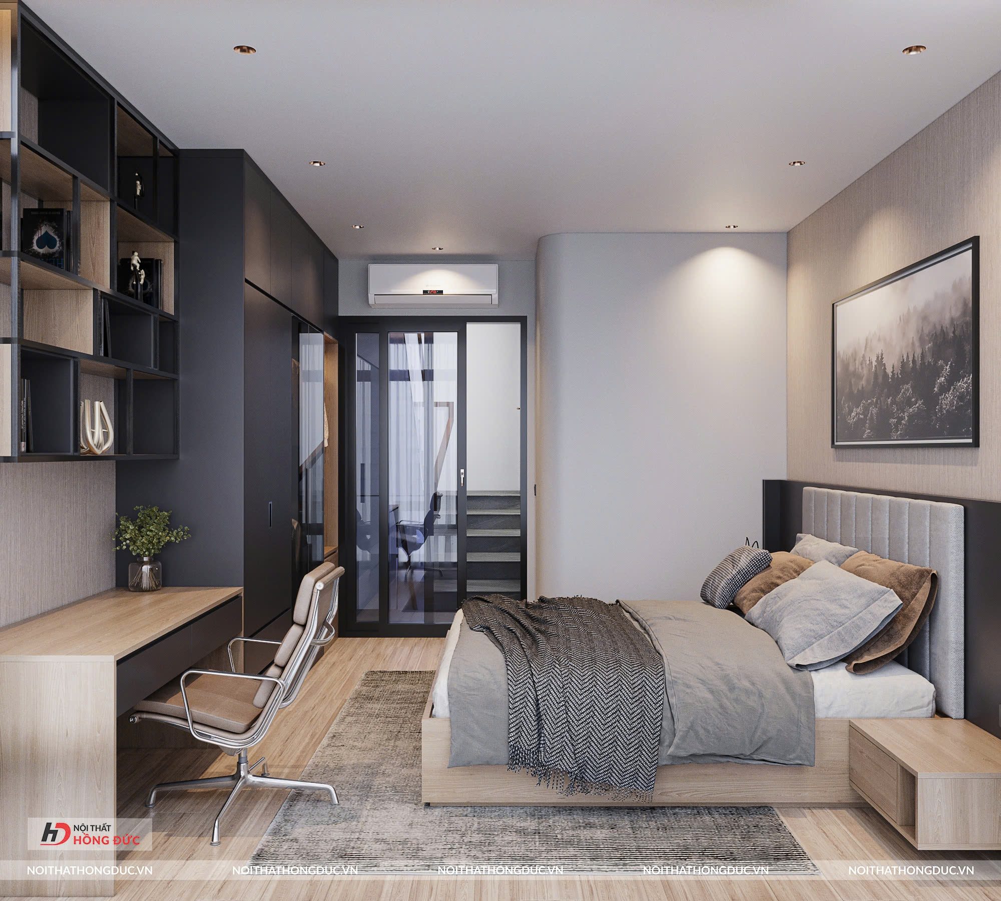 Nhà Phố Nghi Sơn Ứng Dụng Gỗ An Cường