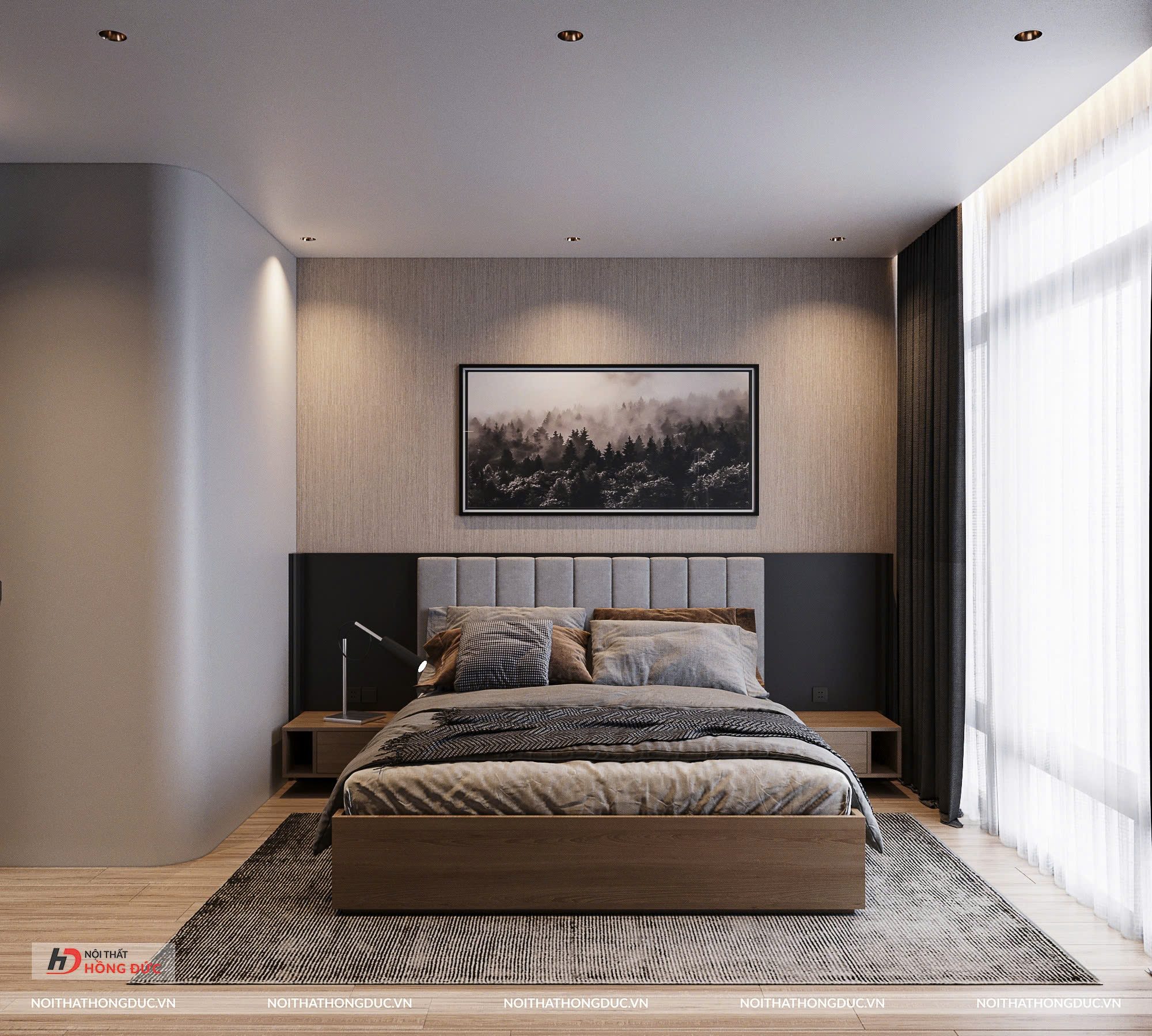 Nhà Phố Nghi Sơn Ứng Dụng Gỗ An Cường