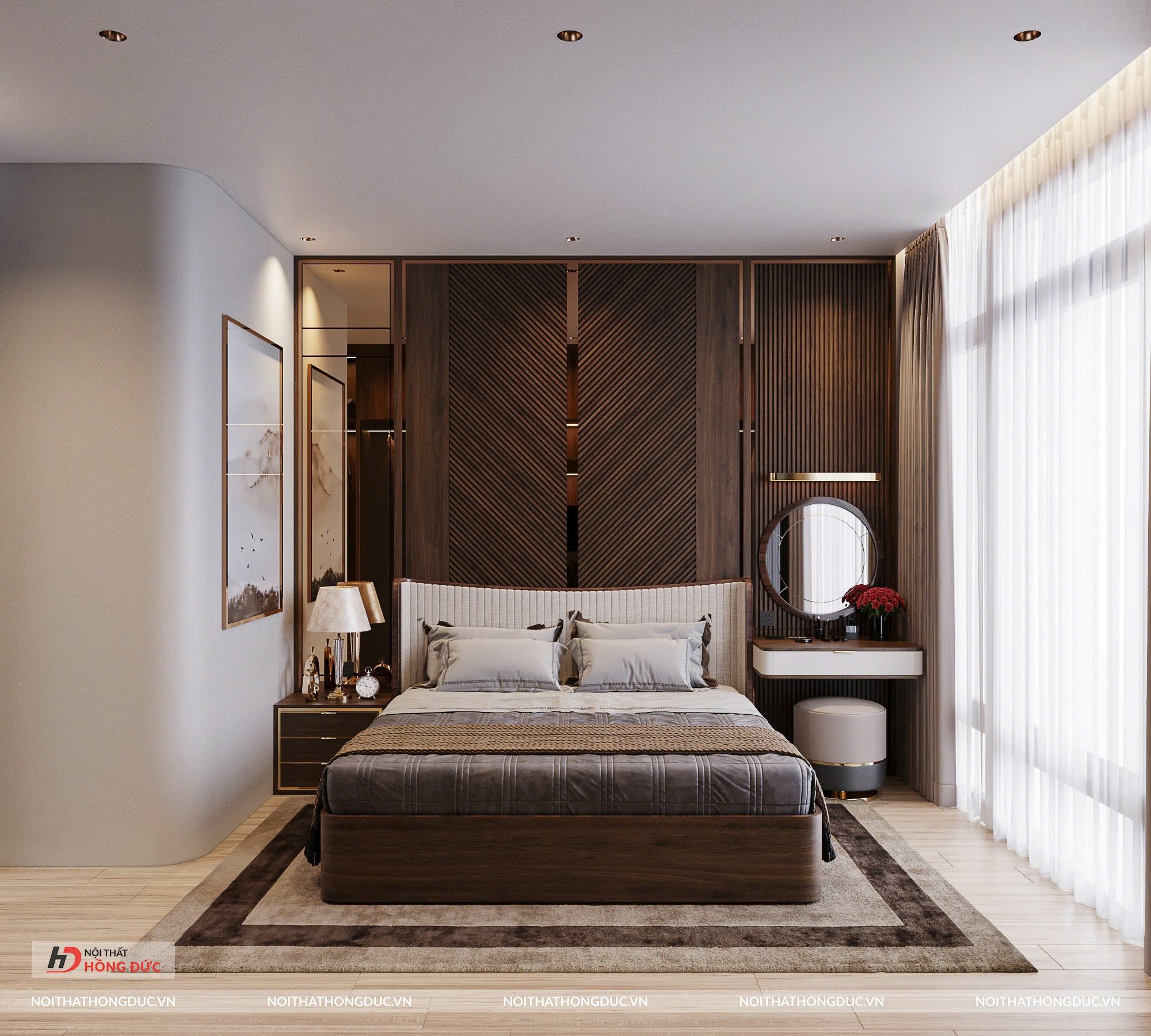 Nhà Phố Nghi Sơn Ứng Dụng Gỗ An Cường