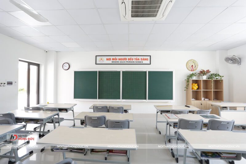 Bảng kẻ ô ly cho trường tiểu học