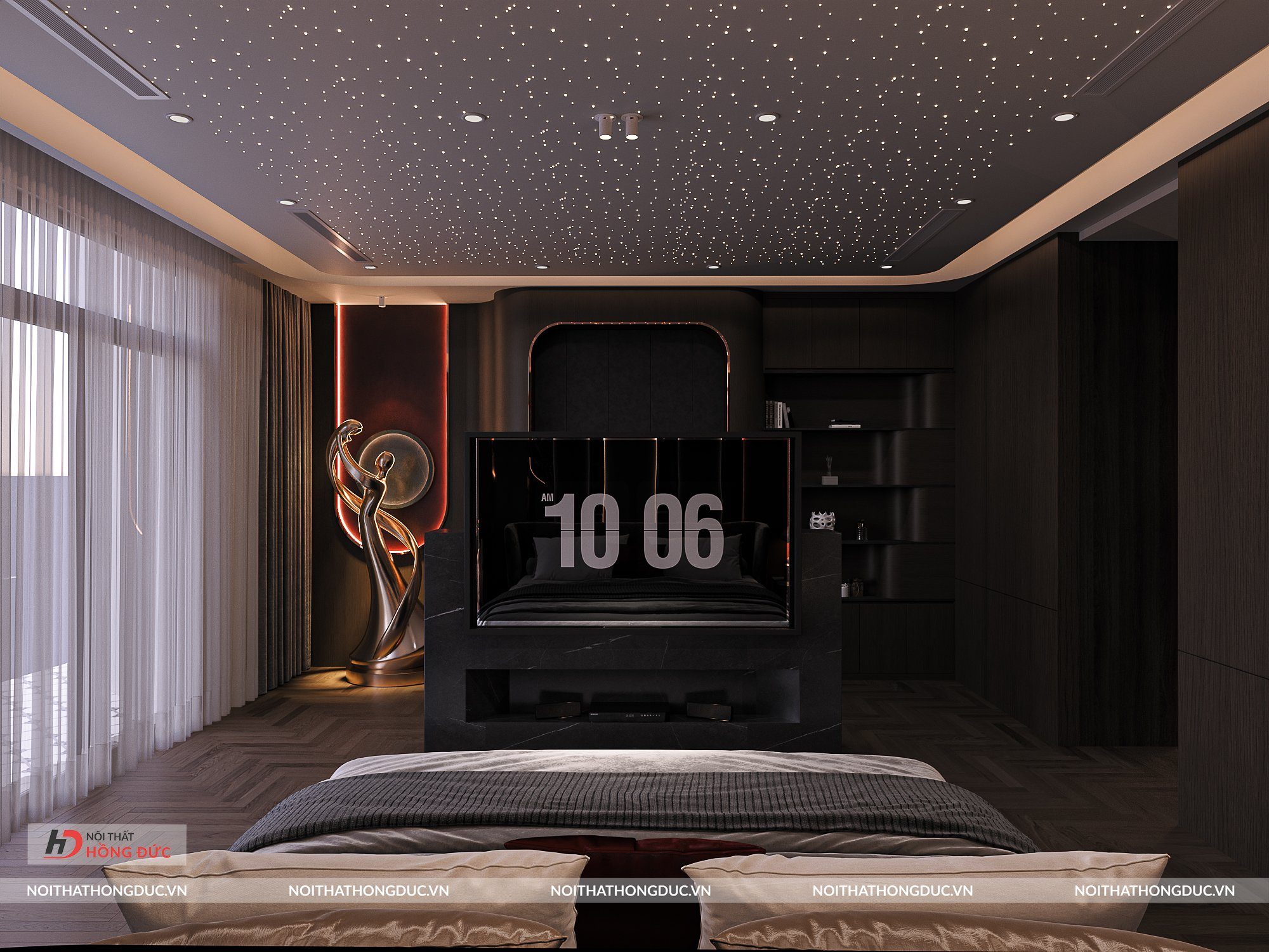 Phương Án Thiết Kế Phòng Ngủ P+ House