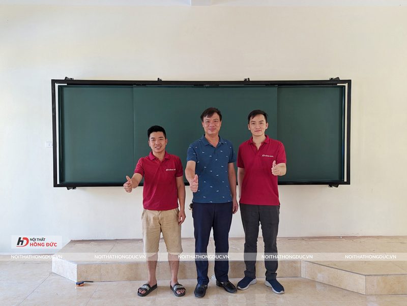 Lựa chọn đơn vị lắp đặt bảng trượt uy tín - Nội thất Hồng Đức