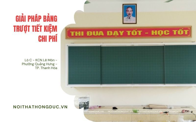 Giải pháp bảng trượt tiết kiệm chi phí