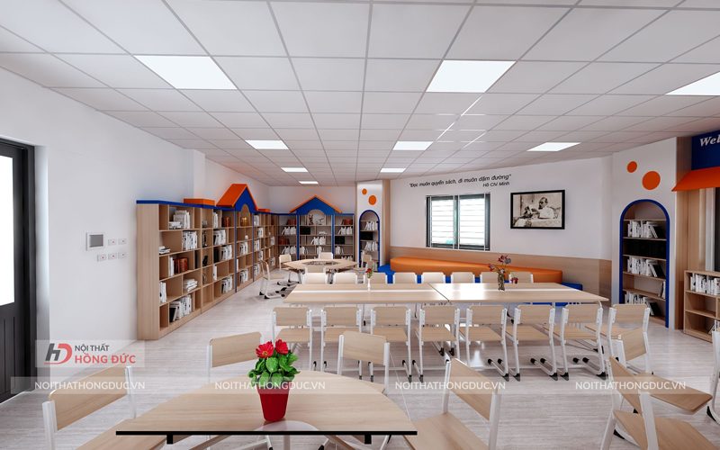 Sắp xếp bàn ghế theo nhóm