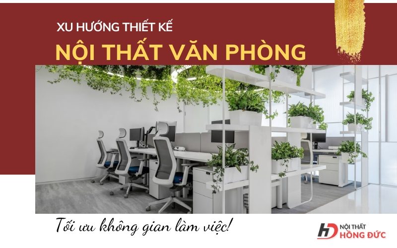Xu hướng thiết kế nội thất văn phòng hiện đại năm 2025: Tối ưu không gian làm việc tương lai