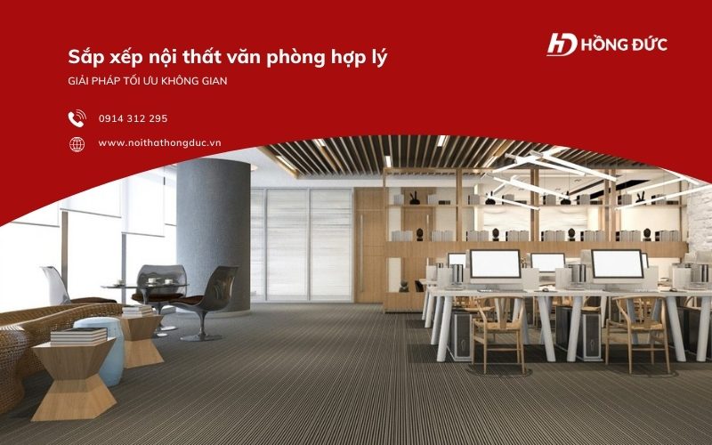 Cách sắp xếp nội thất văn phòng hợp lý