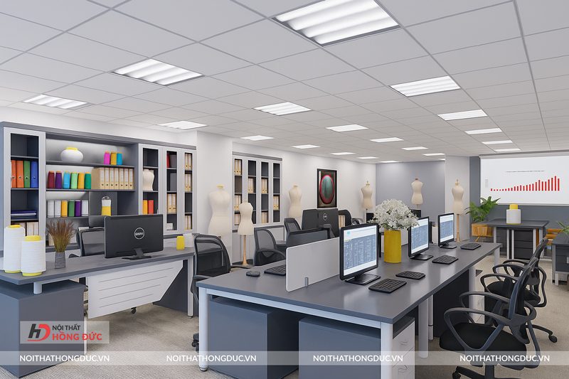 Phong thủy trong thiết kế nội thất văn phòng may mặc