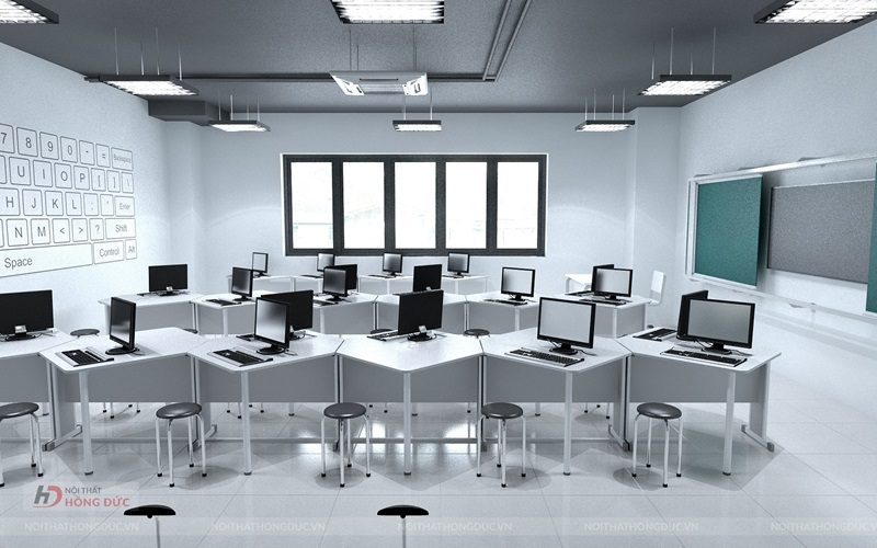 Bàn máy tính phòng Lab STEM