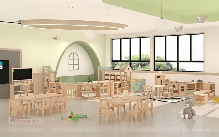 Danh sách nội thất lớp học mầm non đúng chuẩn