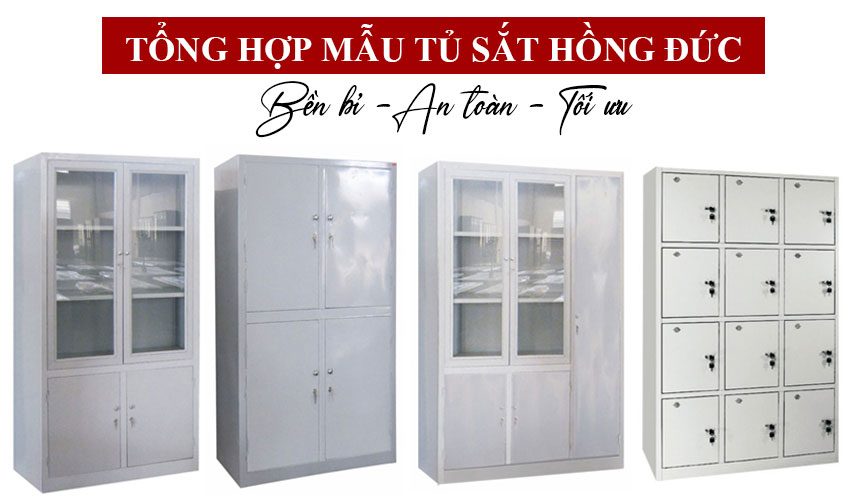 Tủ sắt Hồng Đức