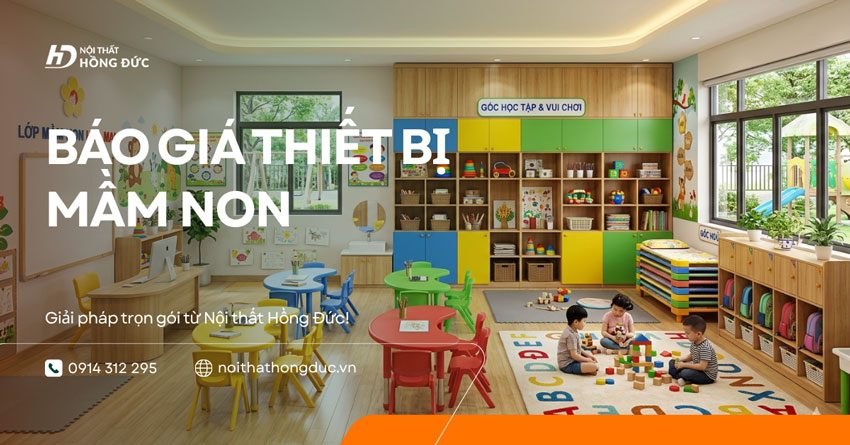 Báo giá thiết bị mầm non Thanh Hóa