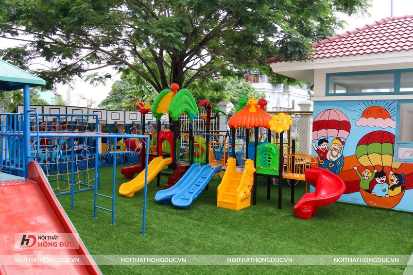 Thiết kế khu vận động liên hoàn: An toàn là tiêu chí cốt lõi
