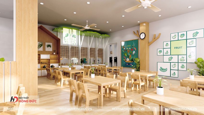 Tổng thầu Nội thất Mầm Non tại Thanh Hóa