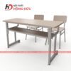 Bàn ghế học sinh rời 2 chỗ plywood
