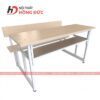 Bàn ghế học sinh liền có tựa plywood BNP18C1