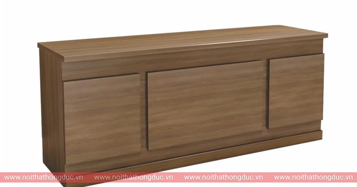 Bàn hội trường MFHT02 gỗ công nghiệp, dài 1800 mm