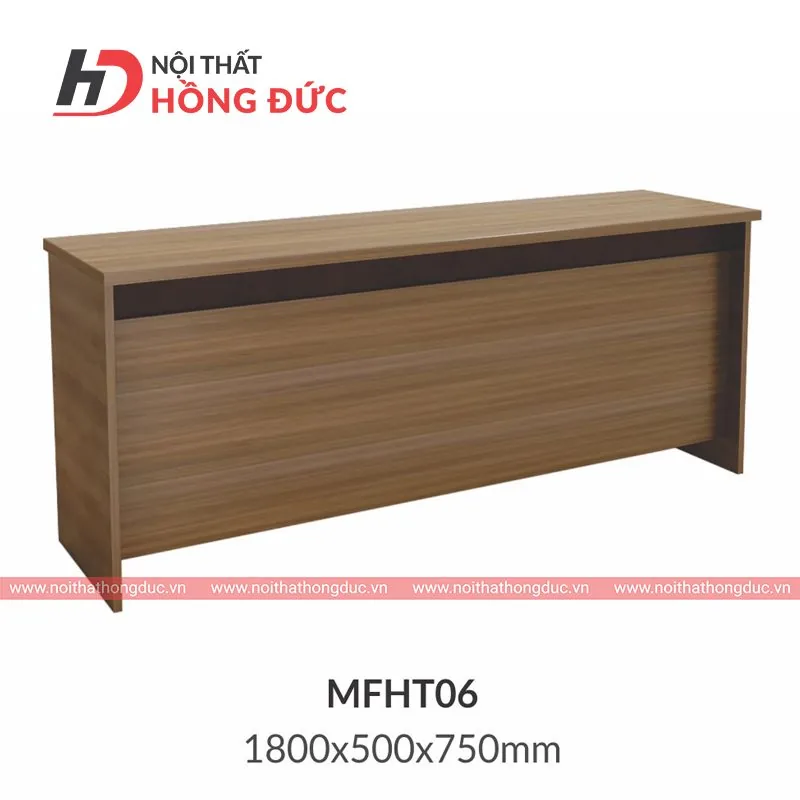 Bàn hội trường MFHT06 gỗ công nghiệp, dài 1800 mm