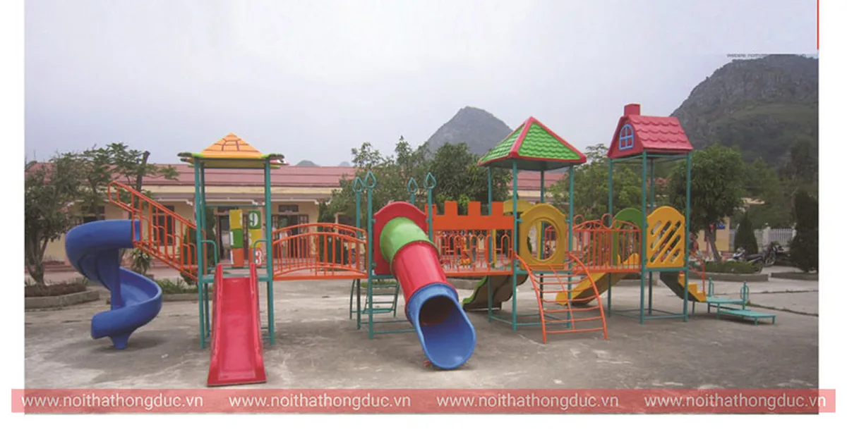 Bộ liên hoàn cầu trượt HMAY27E khung sắt mạ kẽm sản xuất trong nước
