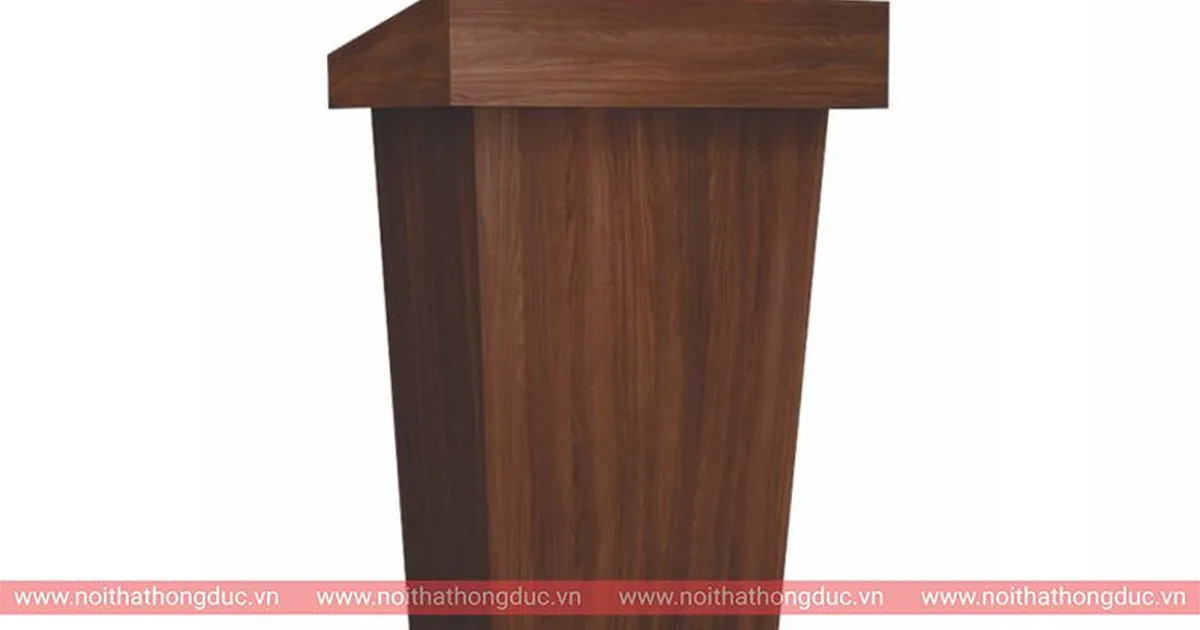 Bục phát biểu mã MFN04 chụp chính diện trên nền sạch