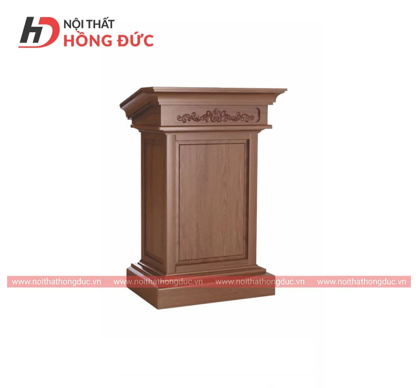 Bục phát biểu TNN02 gỗ tự nhiên