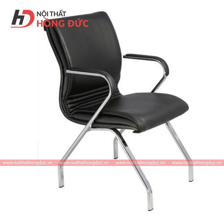 Ghế phòng họp GQ07M, thấy rõ mối nối khung chân